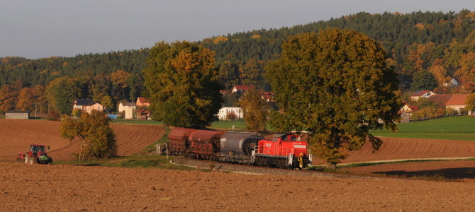 Herbststimmung zwischen Amberg und Schnaittenbach