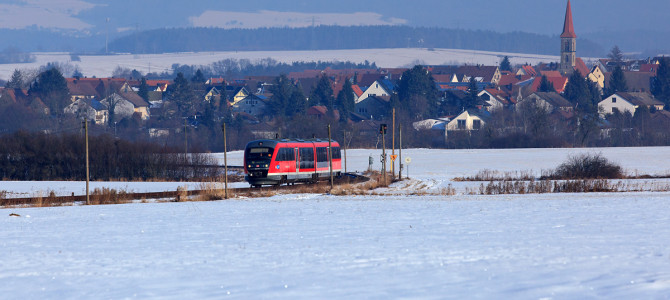Sonntagsausflug an die winterliche Gräfenbergbahn