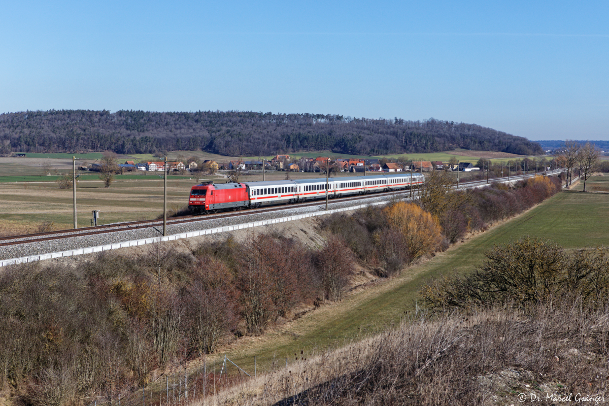 Alter neuer IC-Verkehr zwischen Stuttgart und Nürnberg