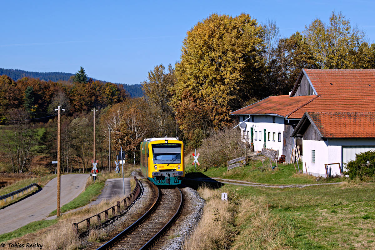 Herbstbesuch an Bayerns schönster Nebenbahn