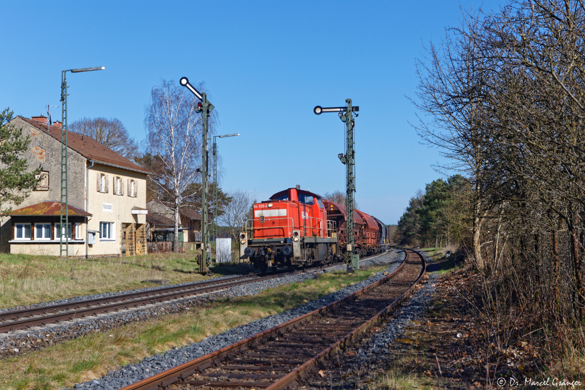 Güterverkehr 2021 zwischen Schwandorf und Amberg